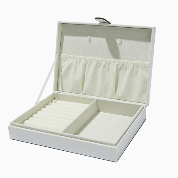 LOW START Radley London Jewelry Box Magnetic Close 9.5 x 7 velvet lining NEW - Picture 2 of 5